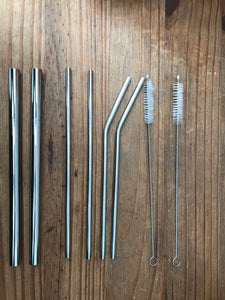 Stainless Steel Straw Reusable - Straight