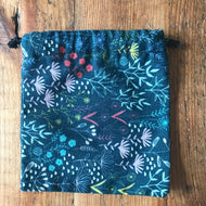 Draw String Bag- Flowers