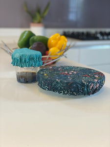 3 Reusable Bowl Covers