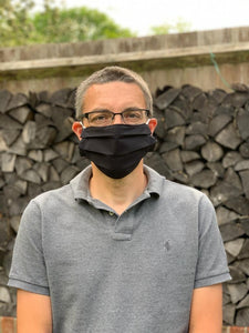Face Mask  Black and Bee - Reusable & Washable