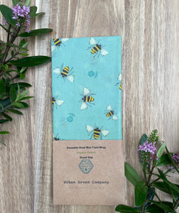 Bees Wax Bread Bags - Organic Cotton