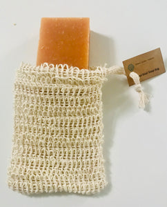 Natural Sisal Soap Bag
