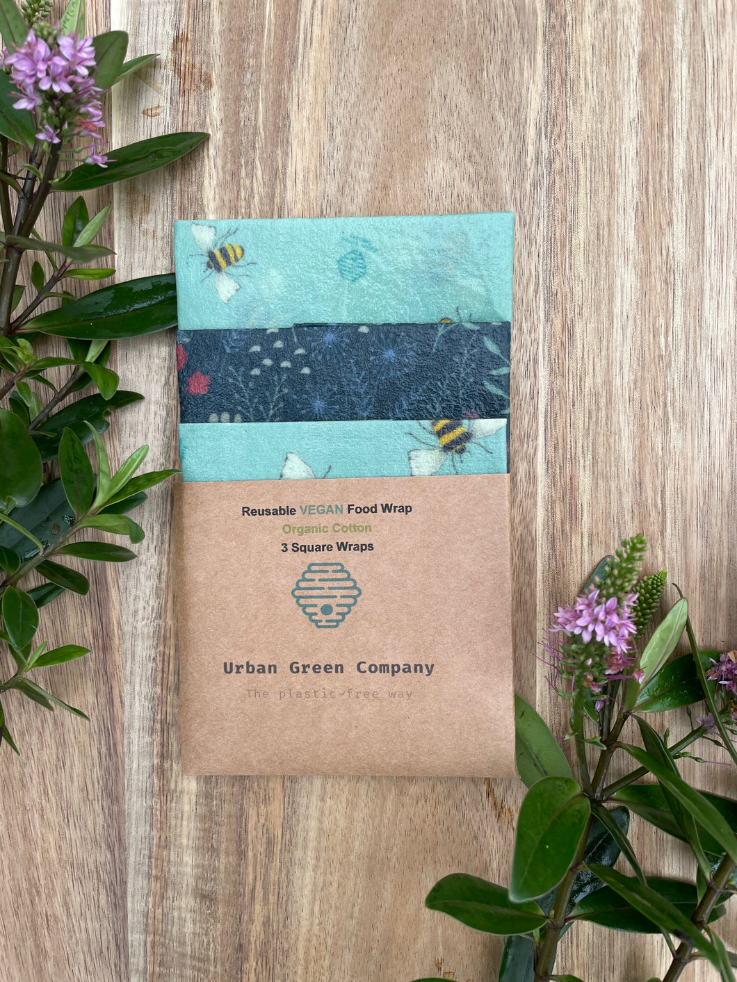 Vegan Wrap - All Rounder 3 Assorted Square